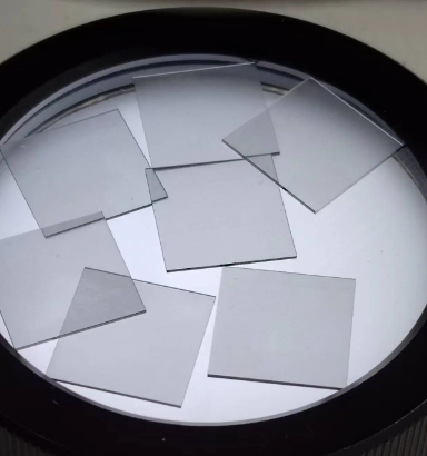 Flawless single crystal CVD diamond plate 13×13×0.5mm