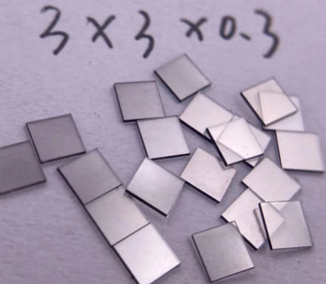 Colorless Mechanical CVD Diamond / Synthetic Diamond Plate 0.3-3mm Thickness