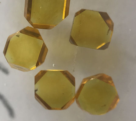 HPHT Monocrystalline Diamond Rough Single Crystal Diamond High Cutting Speed