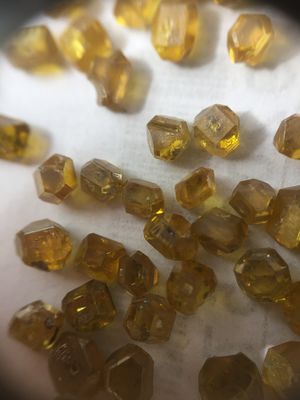 Single Crystal Monocrystalline Diamond 3.5mm - 4mm For Sawing And Drilling