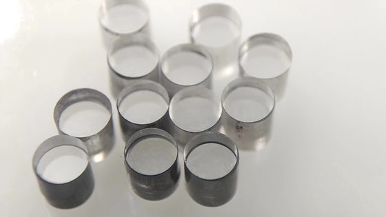 Dia 2.5 X 3mm Colorless CVD Diamond Cylinder Optical Grade Top And Bottom Polished