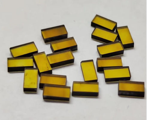 Rough rectangle Single Crystal Diamonds 10x3x1.5mm Mono CVD Diamond