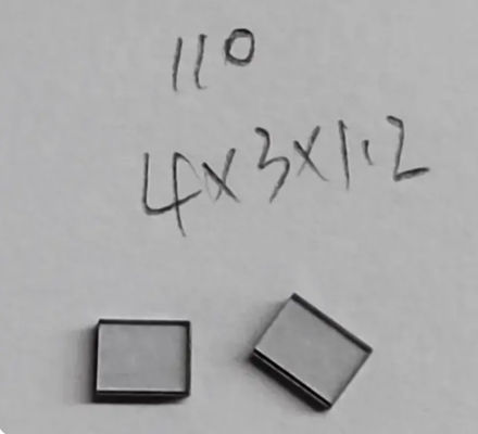 5x3x1.2mm Monocrystalline Diamond CVD 2PT 110 / 4PT 100 Mechanic Grade