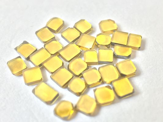 OEM  MCD Yellow Lab Grown Diamond For Machining And Cutting Tools