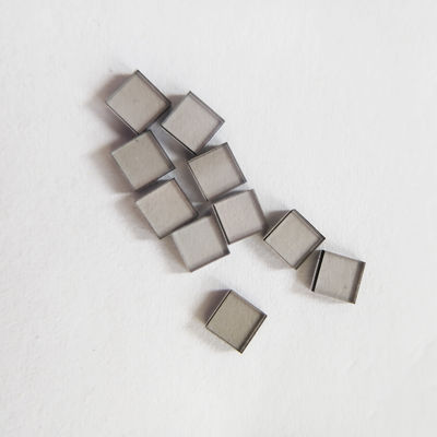 Brownish CVD Lab Grown Diamonds 3x3x1mm For Machining And Cutting Tools