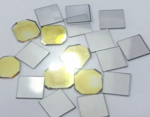 Yellow Monocrystalline Diamond Square HPHT CVD Diamond For Diamond Tools