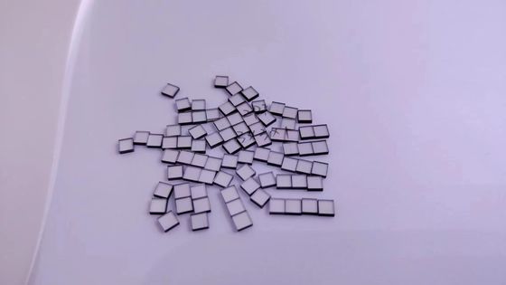 3x3x1mm CVD Lab Grown Diamonds 2PT 110 Single Crystal Diamond Plate