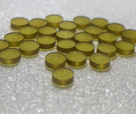 Round / Semi Round Monocrystalline Diamond Yellow Hpht Lab Grown Diamonds