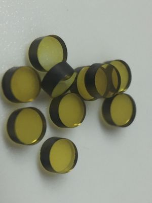 Round / Semi Round Monocrystalline Diamond Yellow Hpht Lab Grown Diamonds