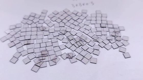 Electronic Grade Single Crystal CVD Diamond Lab Grown Diamond 4*4*0.3 4*4*0.5