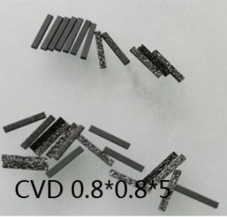 1-7mm MCD Diamond Logs Single Crystal Synthetic Diamond For Dressing Tools