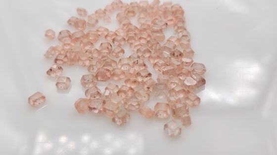HPHT CVD Pink Diamond Rough Uncut Diamond For Jewelry Pink  Large Size Diamond
