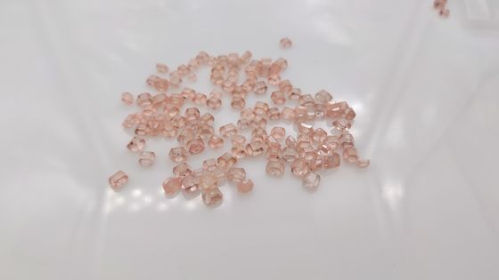 HPHT CVD Pink Diamond Rough Uncut Diamond For Jewelry Pink  Large Size Diamond