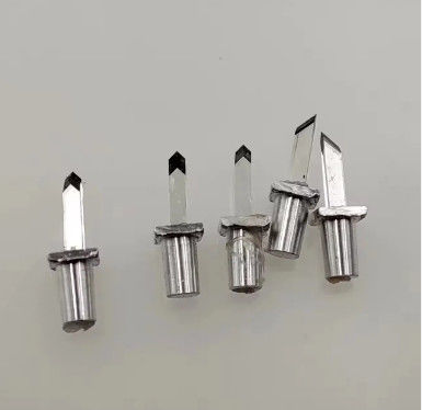 Diamant for record cutting with base Record cutting stylus