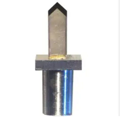 Diamant for record cutting with base Record cutting stylus