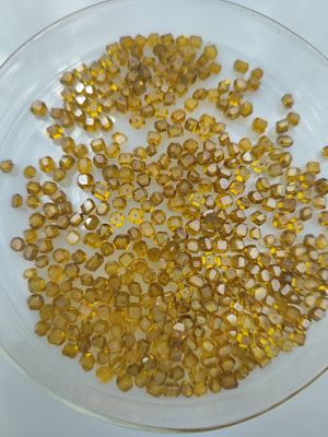 3.0 - 3.5mm Flat HPHT Lab Grown Diamonds HPHT Mono Yellow Diamond Stone