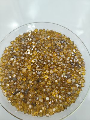 Tower Shape HPHT Lab Grown Diamonds Yellow Mono Big Diamond Stone
