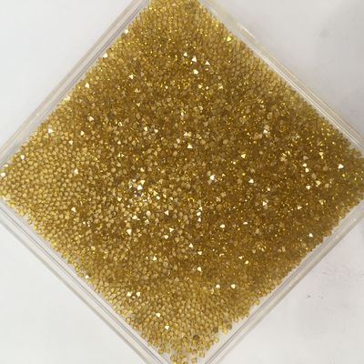 Raw Mono Crystal Industrial Diamond Grit Sharp Corner MCD Yellow Hpht Rough Diamond