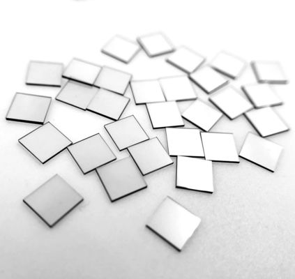 Mono Crystal CVD Synthetic Diamond Plate 5x5x0.3mm High Mechanical Stability