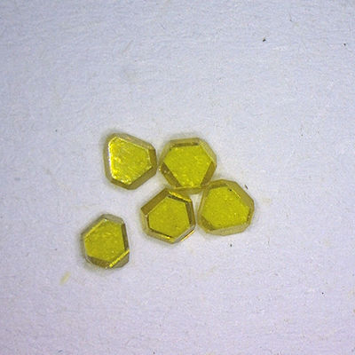 Irregular Hpht Cvd MCD Diamond 111 Orientation Face Surface For Cutting Tools
