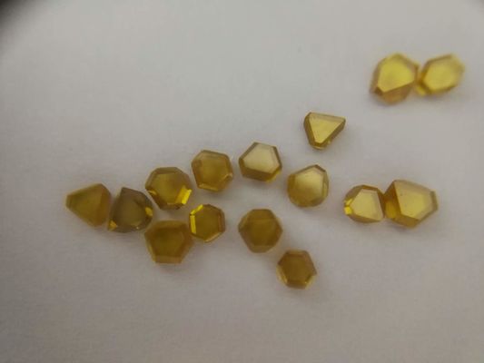 Irregular Hpht Cvd MCD Diamond 111 Orientation Face Surface For Cutting Tools