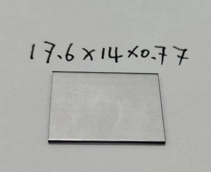 MPCVD Rough Square Cvd Diamond Wafers Diamond Plates 14x14x0.4mm Optica Grade