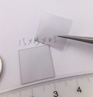 MPCVD Rough Square Cvd Diamond Wafers Diamond Plates 14x14x0.4mm Optica Grade