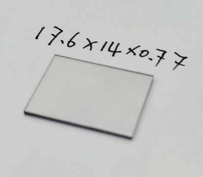 MPCVD Rough Square Cvd Diamond Wafers Diamond Plates 14x14x0.4mm Optica Grade