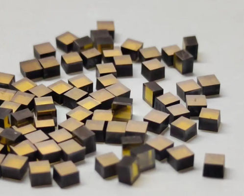 Yellow Synthetic Diamond Plates Mono Hpht Diamonds For Cutting Tools