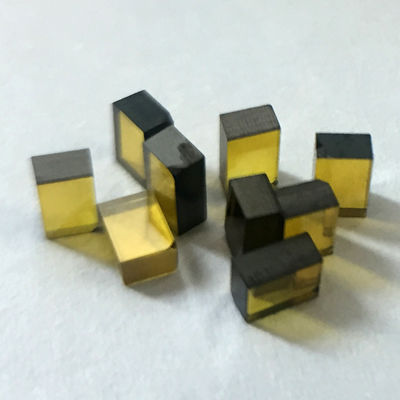 Yellow Synthetic Diamond Plates Mono Hpht Diamonds For Cutting Tools