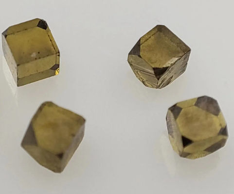 2*2*2 1*1*1 Square Lab Grown Diamonds MCD Lab Created Yellow Diamond