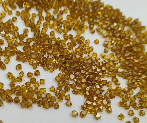 HPHT Rough Lab Grown Yellow Diamond 2.8mm 80 Grade For Dressing Tools