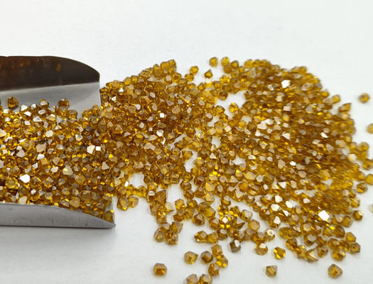 HPHT Rough Lab Grown Yellow Diamond 2.8mm 80 Grade For Dressing Tools