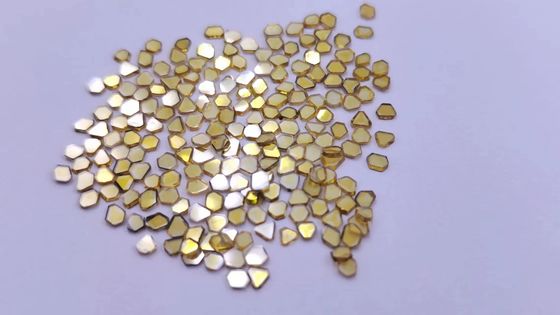 High Purity Mono Crystal Diamond Plate 111 Orientation HPHT Diamond For Wire Die