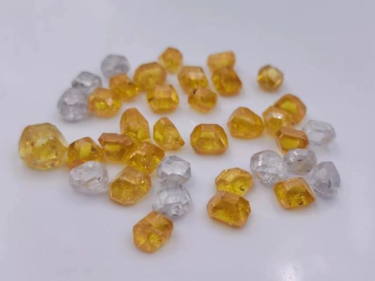 0.5-11ct  HPHT Big Size Yellow Rough Diamond Uncut Raw Diamond Stone
