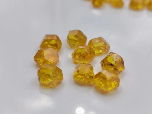 0.5-11ct  HPHT Big Size Yellow Rough Diamond Uncut Raw Diamond Stone