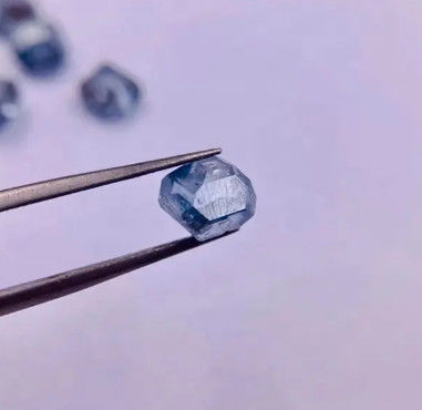 Fancy Bule Uncut Diamond  Stone  VVS HPHT Blue Rough Diamond For Gems