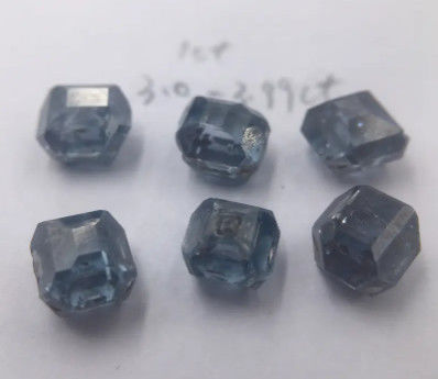 Fancy Bule Uncut Diamond  Stone  VVS HPHT Blue Rough Diamond For Gems