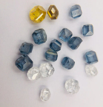 Fancy Bule Uncut Diamond  Stone  VVS HPHT Blue Rough Diamond For Gems