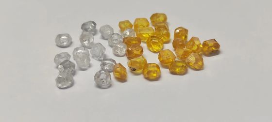 0.4-1ct Synthetic Yellow HPHT Rough Diamond Lab Created For Diamond Tools