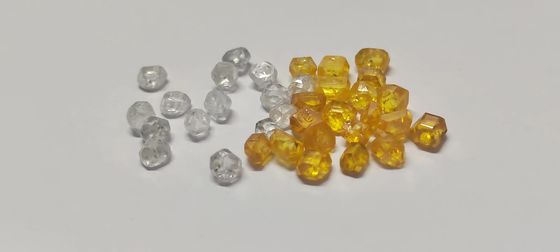 0.4-1ct Synthetic Yellow HPHT Rough Diamond Lab Created For Diamond Tools