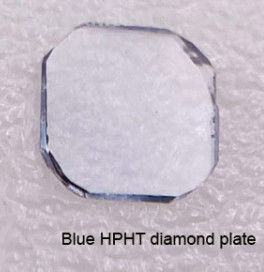 Light or Heavy HPHT Boron Doped Diamond Single Crystal Diamond Plate for Substrate
