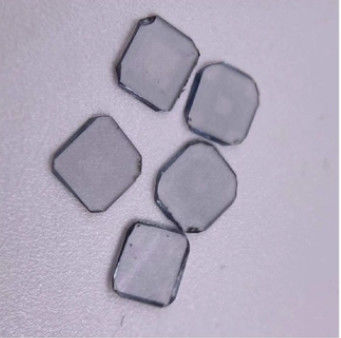 Light or Heavy HPHT Boron Doped Diamond Single Crystal Diamond Plate for Substrate