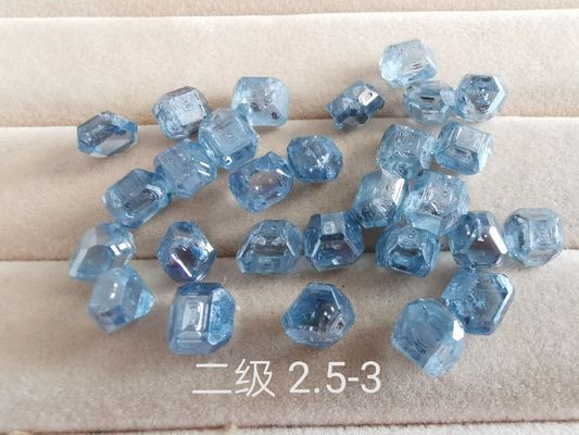 Light Blue color HPHT rough diamond, Dark blue color rough diamond stone, uncut lab grown blue diamond Boron doped hpht diamond 0.1-5ct 