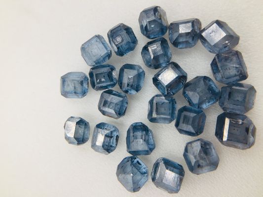 Light Blue color HPHT rough diamond, Dark blue color rough diamond stone, uncut lab grown blue diamond Boron doped hpht diamond 0.1-5ct 