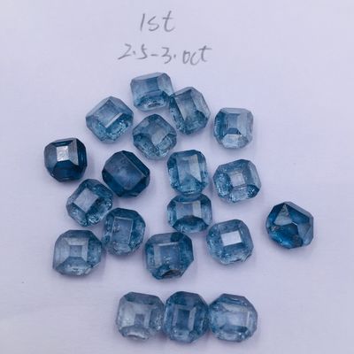 Light Blue color HPHT rough diamond, Dark blue color rough diamond stone, uncut lab grown blue diamond Boron doped hpht diamond 0.1-5ct 