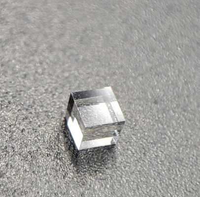Cube Or Triangle Optical CVD Diamond Prism Mono / Single Crystalline CVD Diamond