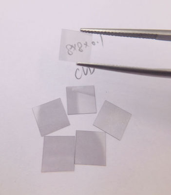Semiconductor Single Crystal Substrate CVD Diamond IIA Ultra Thin 100 Micron Thick