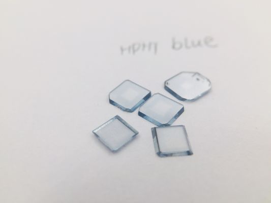 Light or Heavy HPHT Boron Doped Diamond Single Crystal Diamond Plate for Substrate