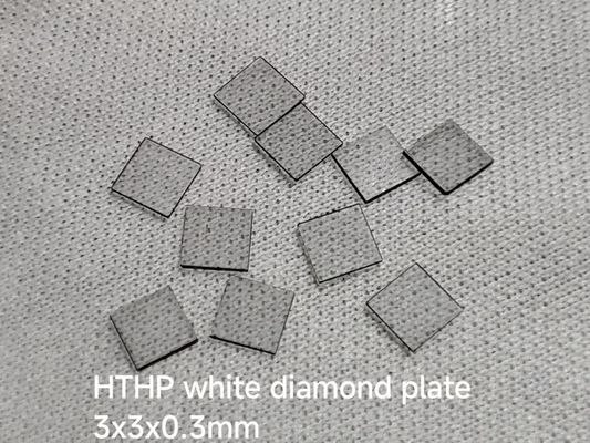 HPHT IIA Type Colorless White Diamond Plate Lab Grown Diamond Plate 111 110 100 Orientation square Round Shape